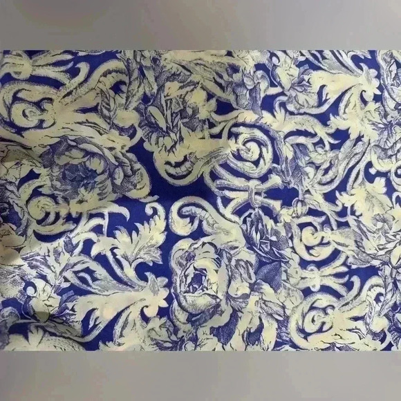 EVC | VINTAGE Designer Nora Noh 100% Silk Wrap Skirt | Women’s Size 14 - Picture 9 of 9